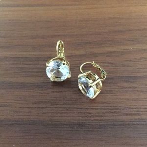 Gold Kate Spade earrings